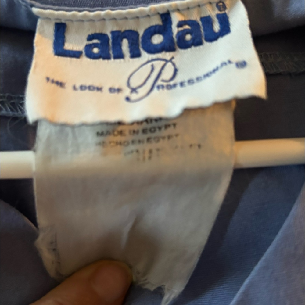 Landau scrub top size medium